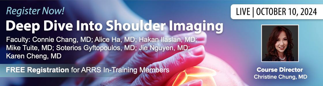 ARRS Deep Dive into Shoulder Imaging 2024