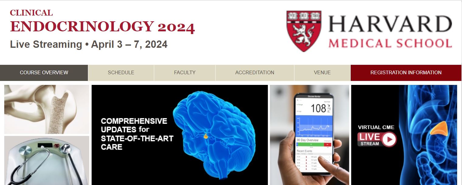 Harvard Clinical Endocrinology 2024