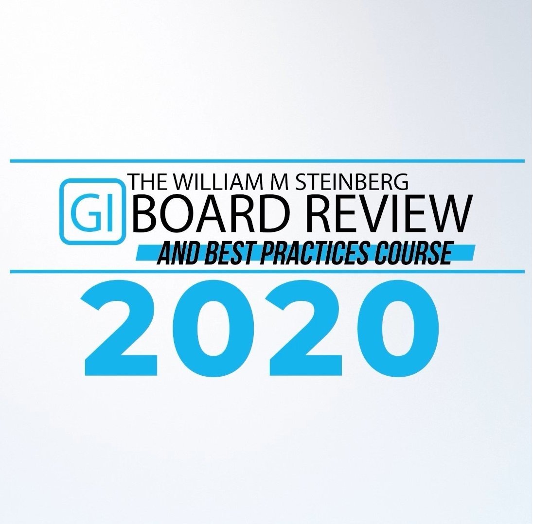 2020 William Steinberg Board Review in Gastroenterology and Best Practices Course | Medical Video Courses.