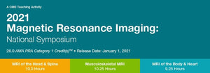 2021 Magnetic Resonance Imaging: Musculoskeletal MRI - Isang Gawain sa Pagtuturo ng Video CME | Mga Kurso sa Video na Medikal.