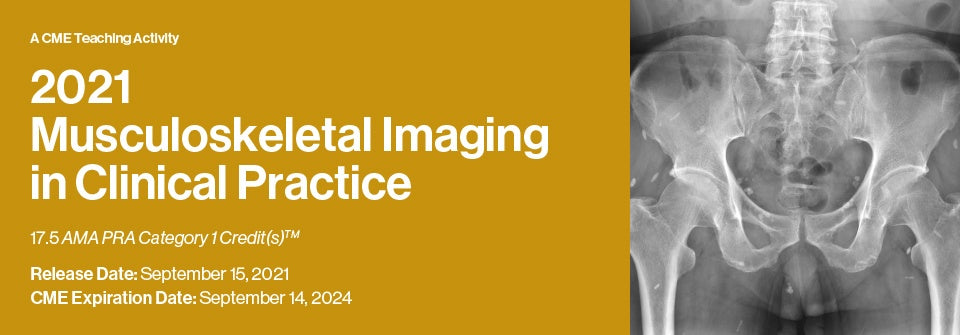 2021 Musculoskeletal Imaging In Clinical Practice