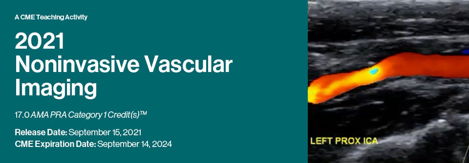 2021 Noninvasive Vascular Imaging