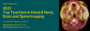 Principais professores de 2021 em imagens de cabeça e pescoço, cérebro e coluna vertebral