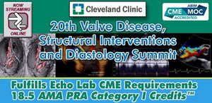 20. klapihaiguse, struktuuriliste sekkumiste ja diastoloogia tippkohtumine - Clevelandi kliinik 2018 | Meditsiinilised videokursused.