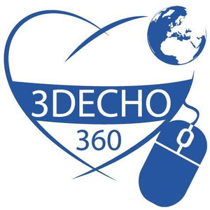 3D ECHO 360 ° - Programa científico completo (TODOS OS CURSOS-Básico e Avanzado) | Cursos de vídeo médico.
