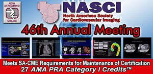 Pertemuan Tahunan ke-46 Perhimpunan Pencitraan Kardiovaskular Amerika Utara (NASCI) 2019 | Kursus Video Medis.