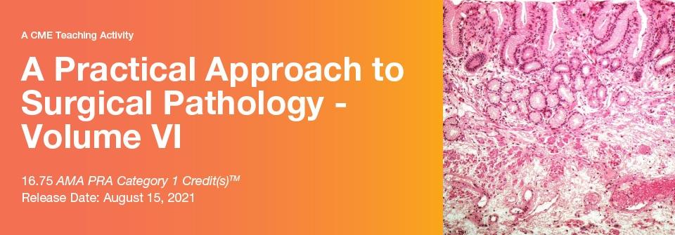 A Practical Approach to Surgical Pathology - Volume VI - A Video CME Teaching Activity | Medical Video Courses.