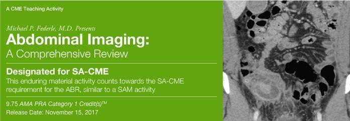 CME Science Abdominal Imaging – Gabriela Gayer, M.D.