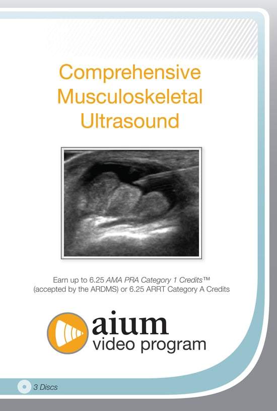 AIUM Comprehensive Musculoskeletal Ultrasound | Medical Video Courses.