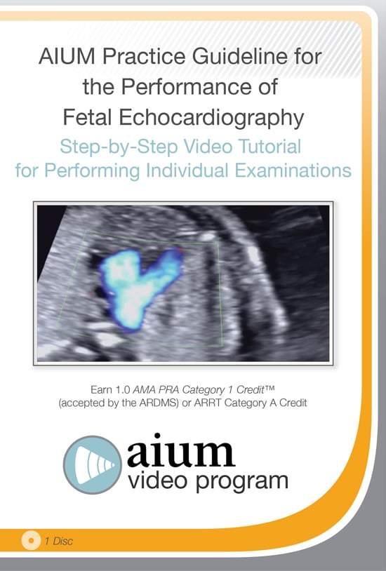 AIUM Fetal Echocardiography Guideline Tutorial | Medical Video Courses.