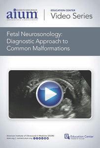 AIUM Fetal Neurosonology: Diagnostic Approach sa Kasagaran nga mga Malformation | Mga Kurso sa Video nga Medikal.