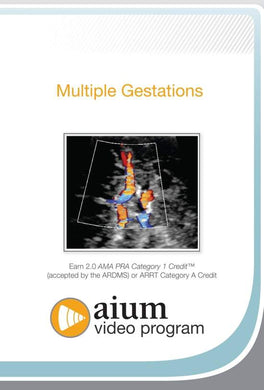 AIUM Multiple Gestations | Medical Video Courses.