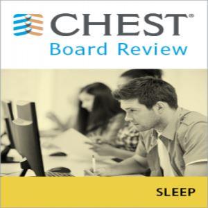 Revisão da placa de dormir CHEST On Demand 2019 | Cursos de vídeo médico.