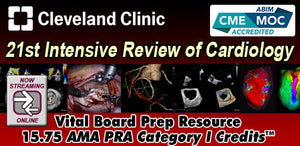 Cleveland Clinic 21. intenzivní revize kardiologie 2021