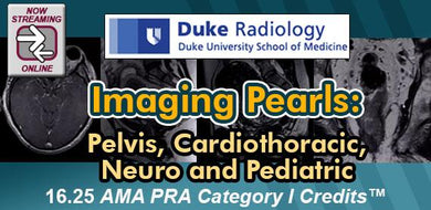 Duke Radiology – Imaging Pearls – Pelvis, Cardiothoracic, Neuro and Pediatric 2018 | Medical Video Courses.