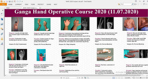 Curs operatiu de mà i microcirurgia de Ganga 2020 | Cursos de vídeo mèdic.