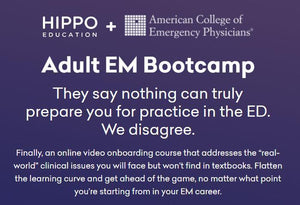 Introduzione al Bootcamp EM per adulti + The Practice of Emergency Medicine (Hippo) 2020 | Video Corsi di Medicina.