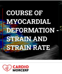 心肌变形的 Morcerf 课程 - 应变和应变率 2020 | 医学视频课程。