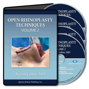 Técnicas de rinoplastia aberta, Volume 2 | Cursos de video médico.