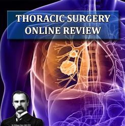 Osler Torácica Cirugía 2019 Revisión en línea | Cursos de video médico.