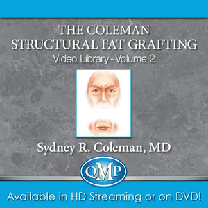 QMP コールマン脂肪移植フェイス – ボリューム 2 |医療ビデオコース。