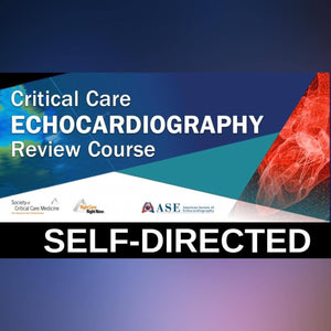 SCCM: examen de l'échocardiographie en soins intensifs | Cours de vidéo médicale.