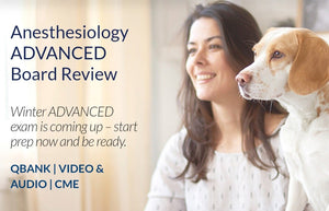 The Passmachine Anesthesiology ADVANCED Board Review 2021 (v2.1)(Videor med Slides + Audios + PDF + Qbank Exam-läge) | Medicinska videokurser.