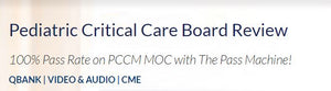 „PassMachine Pediatric Critical Care Board“ apžvalga 2020 m. | Medicinos vaizdo kursai.