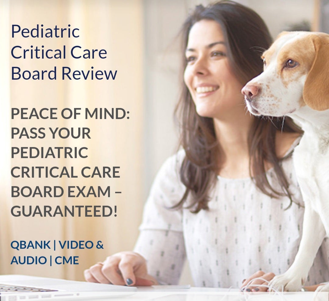 The Passmachine Pediatric Critical Care Review 2020 (v3.2)  (Videos with Slides + Audios + PDF + Qbank Exam mode) | Medical Video Courses.