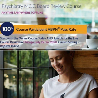 The Passmachine Psychiatry MOC Board Review Course 2018 | Medical Video Courses.