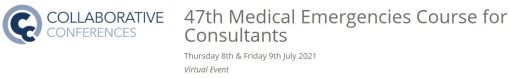 47th Medical Emergencies Course for Consultants 2021 – VIRTUAL EVENT (Videos) | Medical Video Courses.