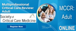 SCCM Multiprofessional Critical Care Review: Adult 2023