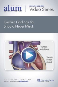 AIUM Cardiac Findings You Should Never Miss! | Medical Video Courses.