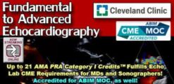 Cleveland Clinic Fundamental to Advanced Echocardiography 2017 | Medical Video Courses.