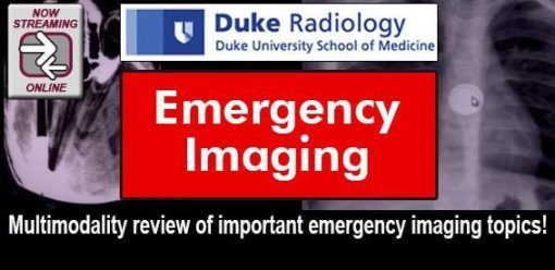 Duke Radiology Emergency Imaging | Medical Video Courses.