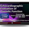 Gulfcoast Echocardiographic Evaluation of Diastolic Function (Videos+PDFs) | Medical Video Courses.
