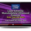 Gulfcoast Lower Extremity Musculoskeletal Ultrasound Protocols (Videos) | Medical Video Courses.
