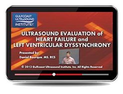 Gulfcoast Ultrasound Evaluation of Heart Failure and Left Ventricular Dyssynchrony (Videos+PDFs) | Medical Video Courses.