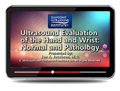 Gulfcoast Ultrasound Evaluation of the Hand and Wrist (Videos+PDFs) | Medical Video Courses.