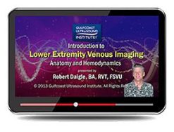 Gulfcoast Ultrasound Evaluation of the Lower Extremity Venous System (Videos+PDFs) | Medical Video Courses.