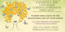 The Baker Gordon Symposium 55th Annual Meeting 2021 | Medical Video Courses.