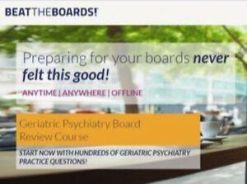 The Pass Machine Geriatric Psychiatry Board Review Course (Videos+PDFs) | Medical Video Courses.