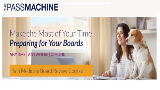 The Passmachine Pain Medicine Board Review Course 2018 | Medical Video Courses.