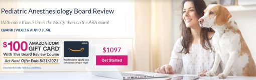 The Passmachine Pediatric Anesthesiology Board Review 2020 (v3.1) (Videos with Slides + Audios + PDF + Qbank Exam mode) | Medical Video Courses.