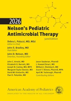 2026 Nelson’s Pediatric Antimicrobial Therapy, 32th edition (Original PDF from Publisher)