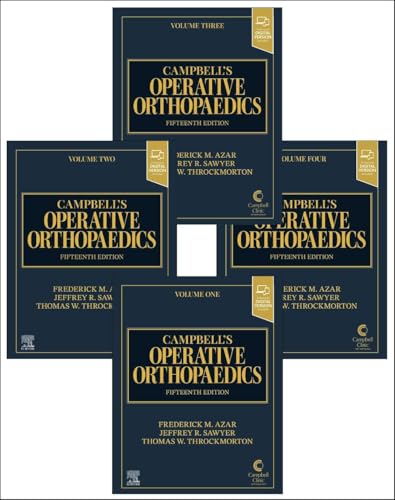 Campbell’s Operative Orthopaedics, 4-Volume Set, 15th edition (PDF)