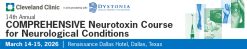 Cleveland Clinic 14th Annual Comprehensive Neurotoxin Course for Neurological Conditions 2026