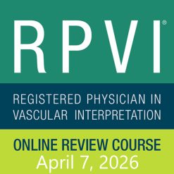 ASE Registered Physician in Vascular Interpretation Online Review Course 2026