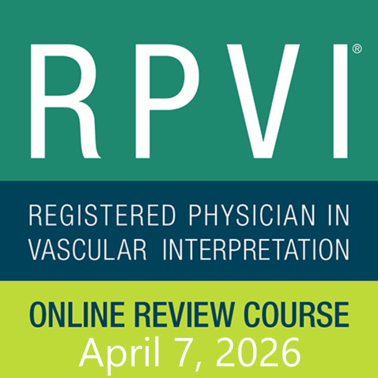 ASE Registered Physician in Vascular Interpretation Online Review Course 2026